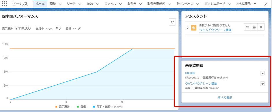 承認コンポーネント