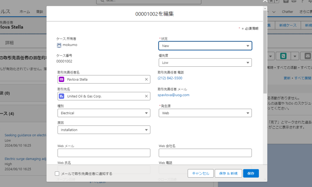 ケース番号にマウスオーバーしたときのフロート表示2