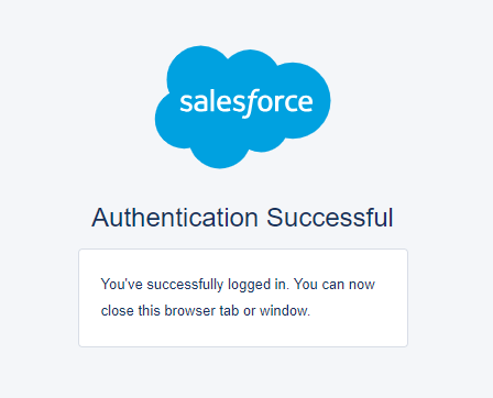 プロジェクトをSalesforce組織に接続する6