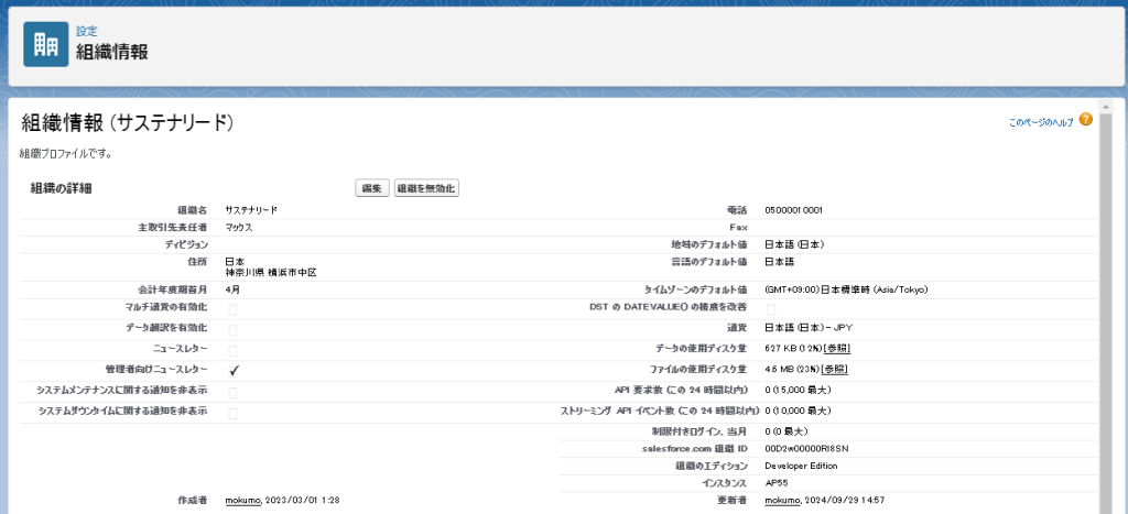 組織情報